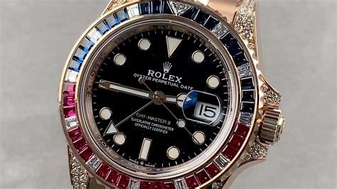 rolex gmt ruby|rolex gmt master bezel.